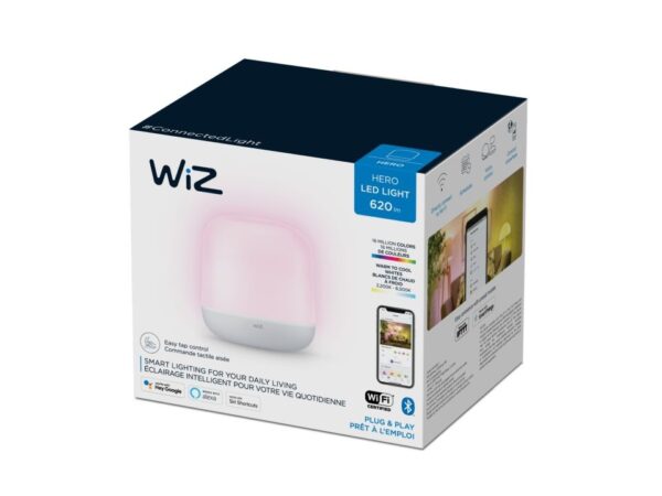 WiZ 8719514551718 Portable Smart LED Stmívatelná lampička | RGB | Variabilní | Bílá