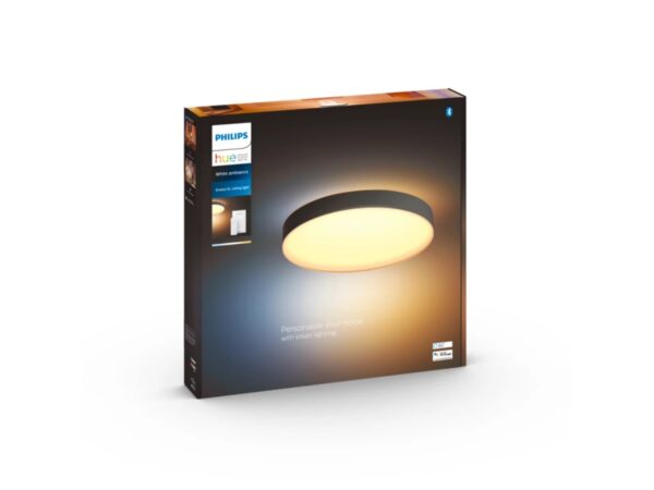 Philips Hue 41161/30/P6 Smart LED stropní svítidlo | Variabilní | 48W | Černá