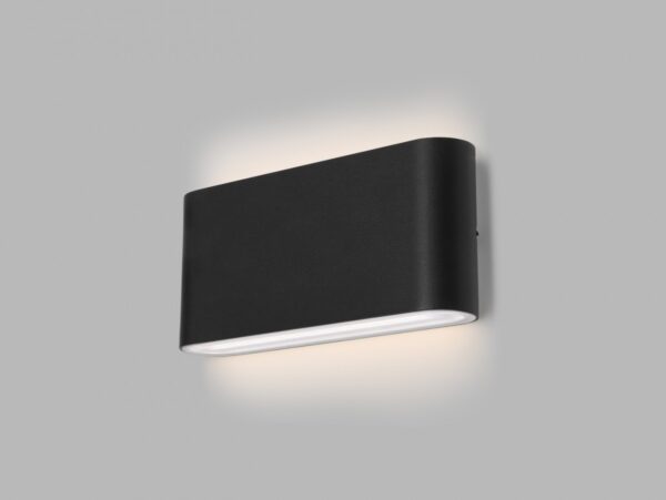 LED2 5234854 Flat Ii LED Nástěnné venkovní světlo | 2x5W | Černá