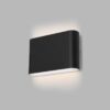 LED2 5234754 Flat Ii LED Nástěnné venkovní světlo | 2x3W | Černá