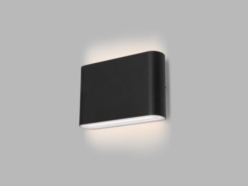 LED2 5234754 Flat Ii LED Nástěnné venkovní světlo | 2x3W | Černá