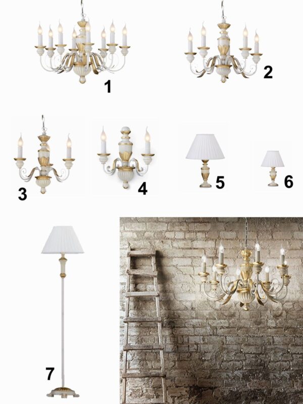 Ideal lux 012902 Firenze Rustikální nástěnní svítidlo | E14