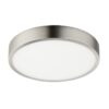 Globo 12366-22 LED Koupelnové stropní svítidlo | Přírodní bílá | Kov | Nikl | 22W