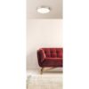Globo 12366-22 LED Koupelnové stropní svítidlo | Přírodní bílá | Kov | Nikl | 22W
