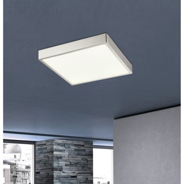Globo 12367-15 LED Koupelnové stropní svítidlo | Přírodní bílá | Kov | Nikl | 15W