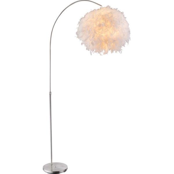 Globo 15057S Katunga Stojací lampa | E27 | Bílá