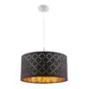 Globo 15229H Clarke Lustr | E27 | Kov | Nikl