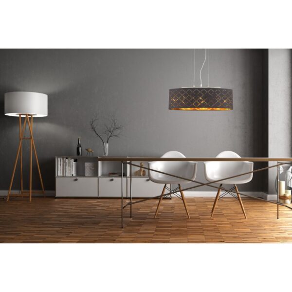 Globo 15229H2 Clarke Lustr | E27 | Kov | Nikl