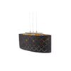 Globo 15229H2 Clarke Lustr | E27 | Kov | Nikl