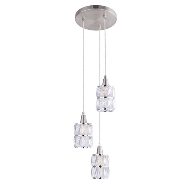 Globo 15760-3 Lustr | E14 | Kov | Nikl