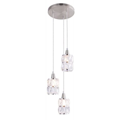 Globo 15760-3 Lustr | E14 | Kov | Nikl