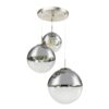Globo 15851-3 Lustr | E27 | Kov | Nikl