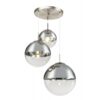 Globo 15851-3 Lustr | E27 | Kov | Nikl