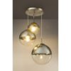 Globo 15851-3 Lustr | E27 | Kov | Nikl