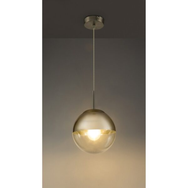 Globo 15851 Varus Lustr | E27 | Kov | Nikl