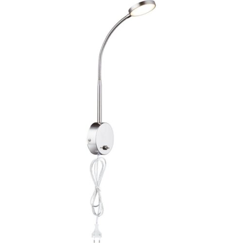 Globo 24103W Pegasi LED nástěnní svítidlo | Teplá bílá | Chrom | Kov