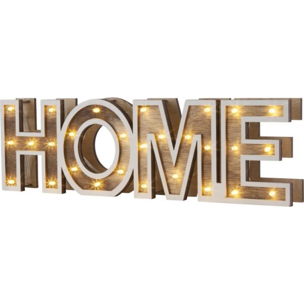 Globo 29975 Home LED Dřevěná stolní lampička | 28x0,06W