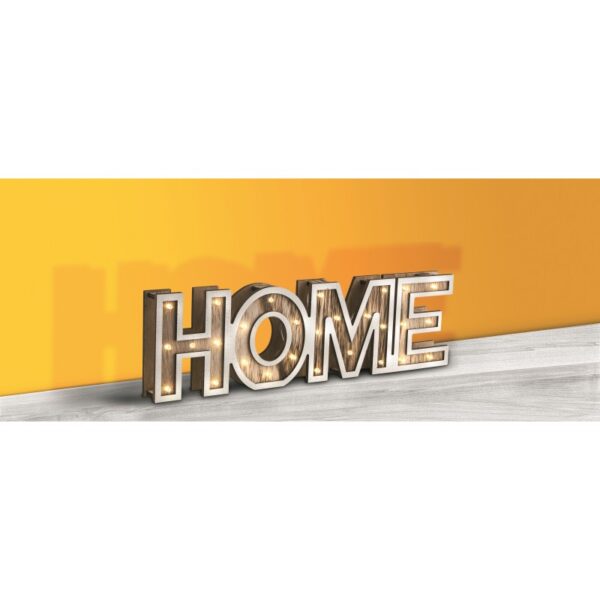 Globo 29975 Home LED Dřevěná stolní lampička | 28x0,06W