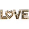 Globo 29976 Love LED Dřevěná stolní lampička | 24x0,06W