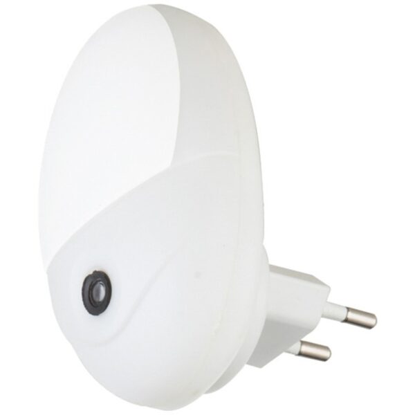 Globo 31934W LED svítidlo do zásuvky Chaser 4,06W | 4x18lm | 6500K - soumrakový vypínač, bílá