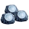 Globo 3302-3 LED stojací lampa | Šedá | 3x0,06W