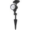 Globo 33026 Solar LED Nástěnné venkovní světlo | Černá | 3x0,06W