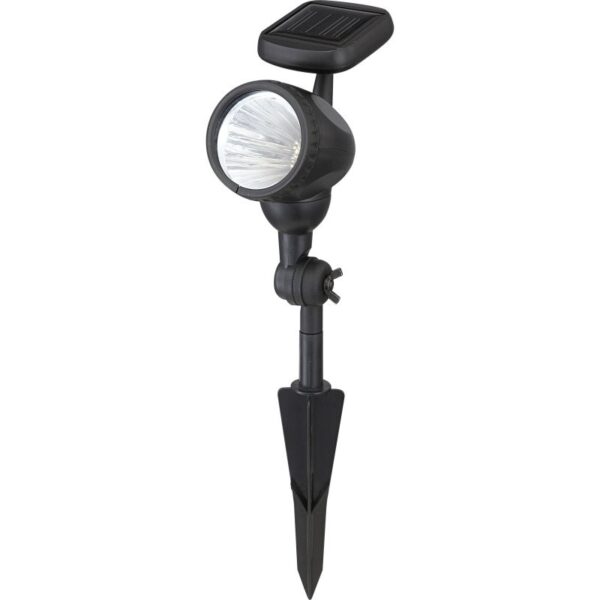 Globo 33026 Solar LED Nástěnné venkovní světlo | Černá | 3x0,06W