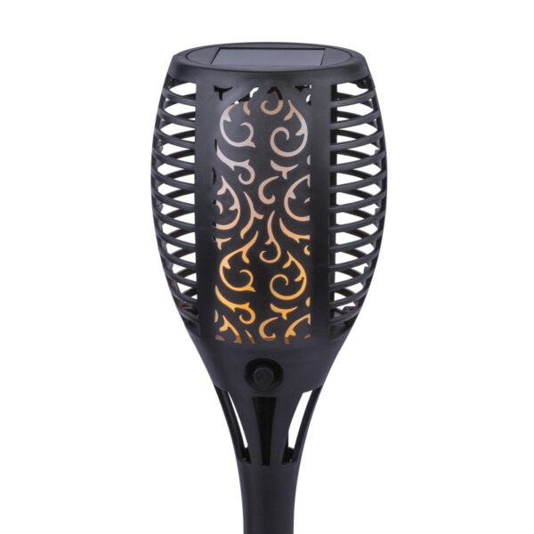 Globo 33077 Solar LED venkovní svítidlo | Teplá bílá | Černá | 36x0,1W