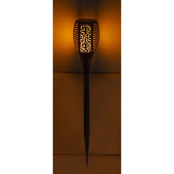 Globo 33077 Solar LED venkovní svítidlo | Teplá bílá | Černá | 36x0,1W