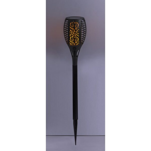 Globo 33077 Solar LED venkovní svítidlo | Teplá bílá | Černá | 36x0,1W