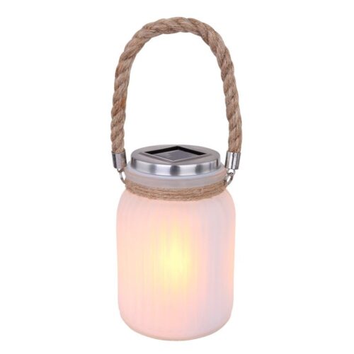 Globo 33109 Solar LED venkovní svítidlo | Teplá bílá | Kov | Nerez | 30x0,15W