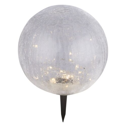 Globo 33304 Solar LED venkovní svítidlo | Teplá bílá | Černá | 30x0,06W