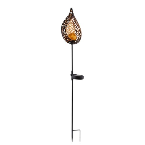 Globo 33531 Solar LED venkovní svítidlo | Teplá bílá | Černá | 0,06W