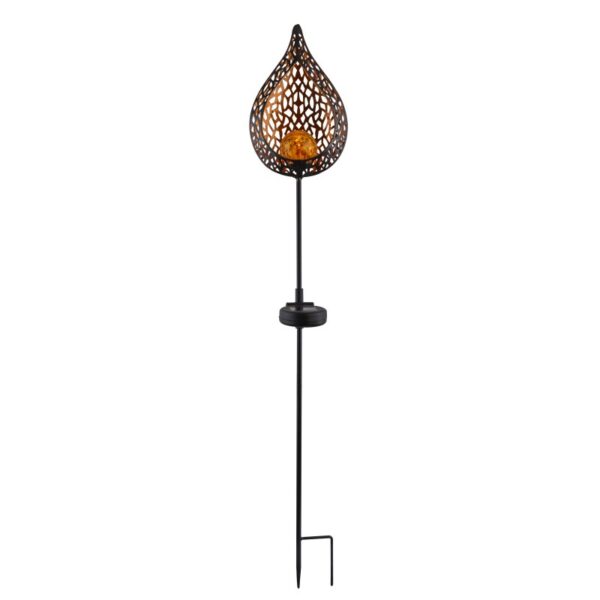 Globo 33531 Solar LED venkovní svítidlo | Teplá bílá | Černá | 0,06W