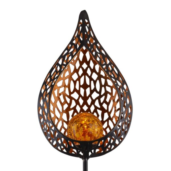 Globo 33531 Solar LED venkovní svítidlo | Teplá bílá | Černá | 0,06W