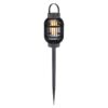 Globo 33538 Solar LED venkovní svítidlo | Teplá bílá | Černá | 36x0,04W