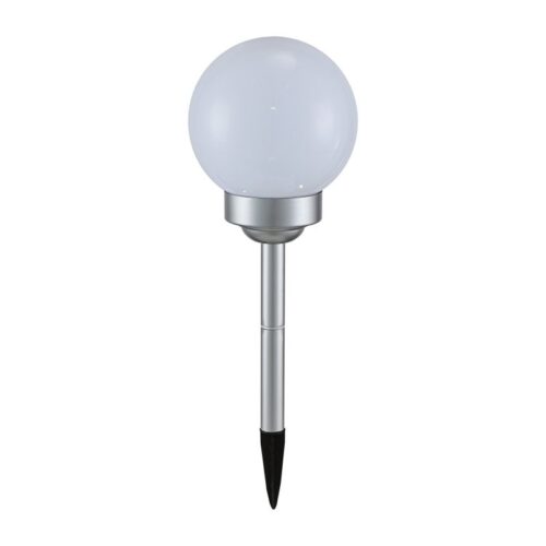 Globo 3375 LED venkovní svítidlo | Bílá | Kov | Stříbrná