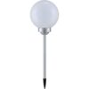 Globo 3376 LED venkovní svítidlo | Přírodní bílá | Bílá | Kov | Stříbrná | 4x0,06W