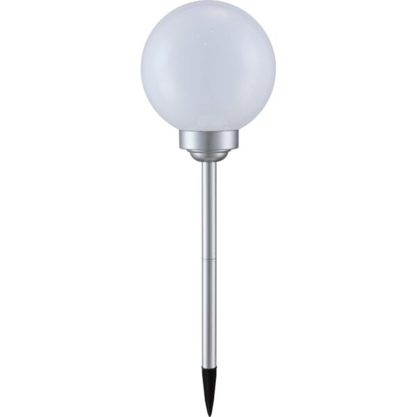 Globo 3376 LED venkovní svítidlo | Přírodní bílá | Bílá | Kov | Stříbrná | 4x0,06W