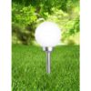 Globo 3376 LED venkovní svítidlo | Přírodní bílá | Bílá | Kov | Stříbrná | 4x0,06W