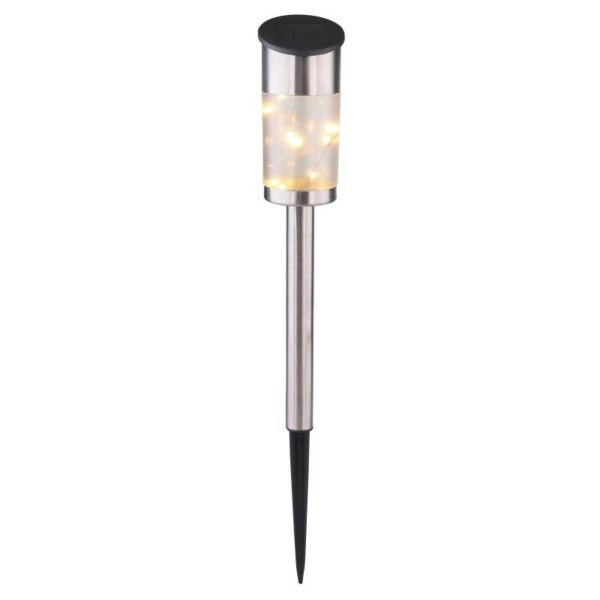 Globo 33799-2 LED venkovní svítidlo | Teplá bílá | Kov | Nerez | 10x0,06W