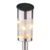 Globo 33799-2 LED venkovní svítidlo | Teplá bílá | Kov | Nerez | 10x0,06W
