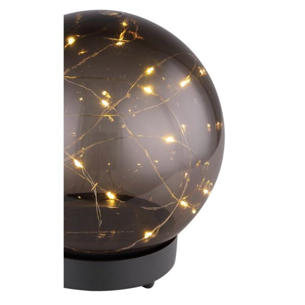 Globo 33805 Solar LED venkovní svítidlo | Teplá bílá | Černá | 20x0,06W