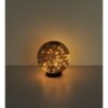 Globo 33806 Solar LED venkovní svítidlo | Teplá bílá | Černá | 40x0,06W