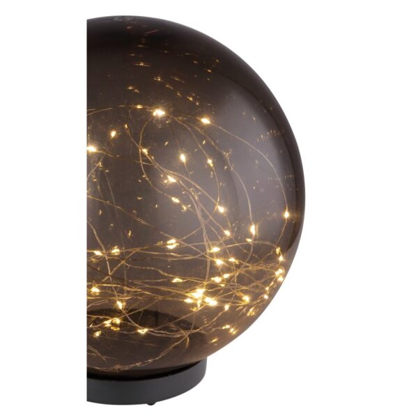 Globo 33807 Solar LED venkovní svítidlo | Teplá bílá | Černá | 40x0,06W