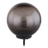 Globo 33808 Solar LED venkovní svítidlo | Teplá bílá | Černá | 50x0,06W