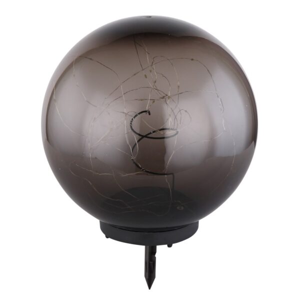 Globo 33808 Solar LED venkovní svítidlo | Teplá bílá | Černá | 50x0,06W