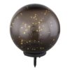 Globo 33808 Solar LED venkovní svítidlo | Teplá bílá | Černá | 50x0,06W