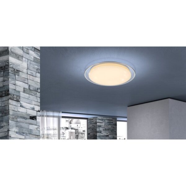 Globo 41310-30 LED Stropní svítidlo s ovladačem | Variabilní | Bílá | 30W