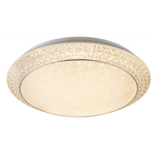 Globo 41314-40 LED Stropní svítidlo s ovladačem | Variabilní | Bílá | 40W